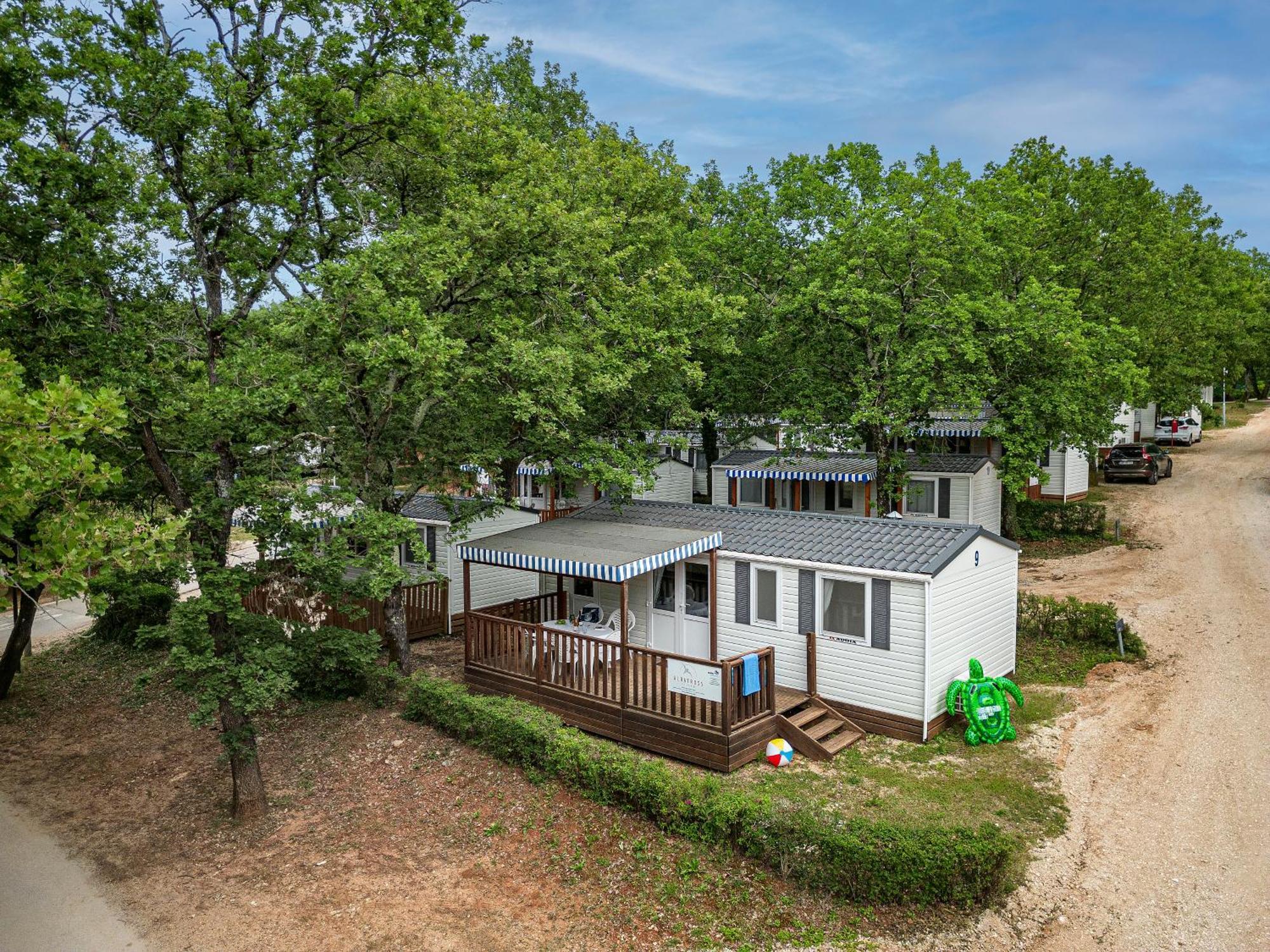 Albatross Mobile Homes On Valamar Camping Lanterna Tar-Vabriga Exterior foto